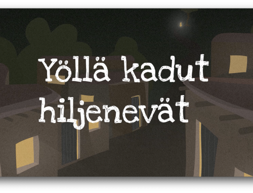 Yöllä kadut hiljenevät