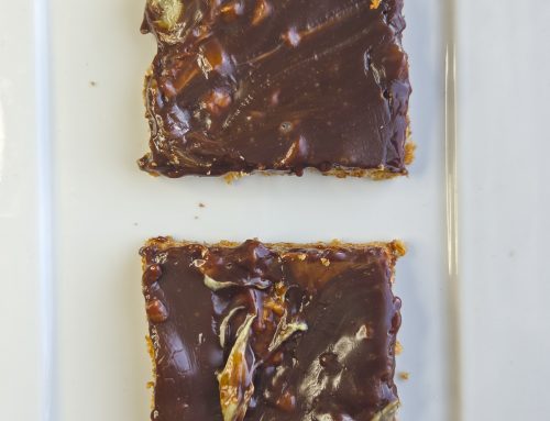 Pistaasiminttu-krokanttipalat (uunipelti)