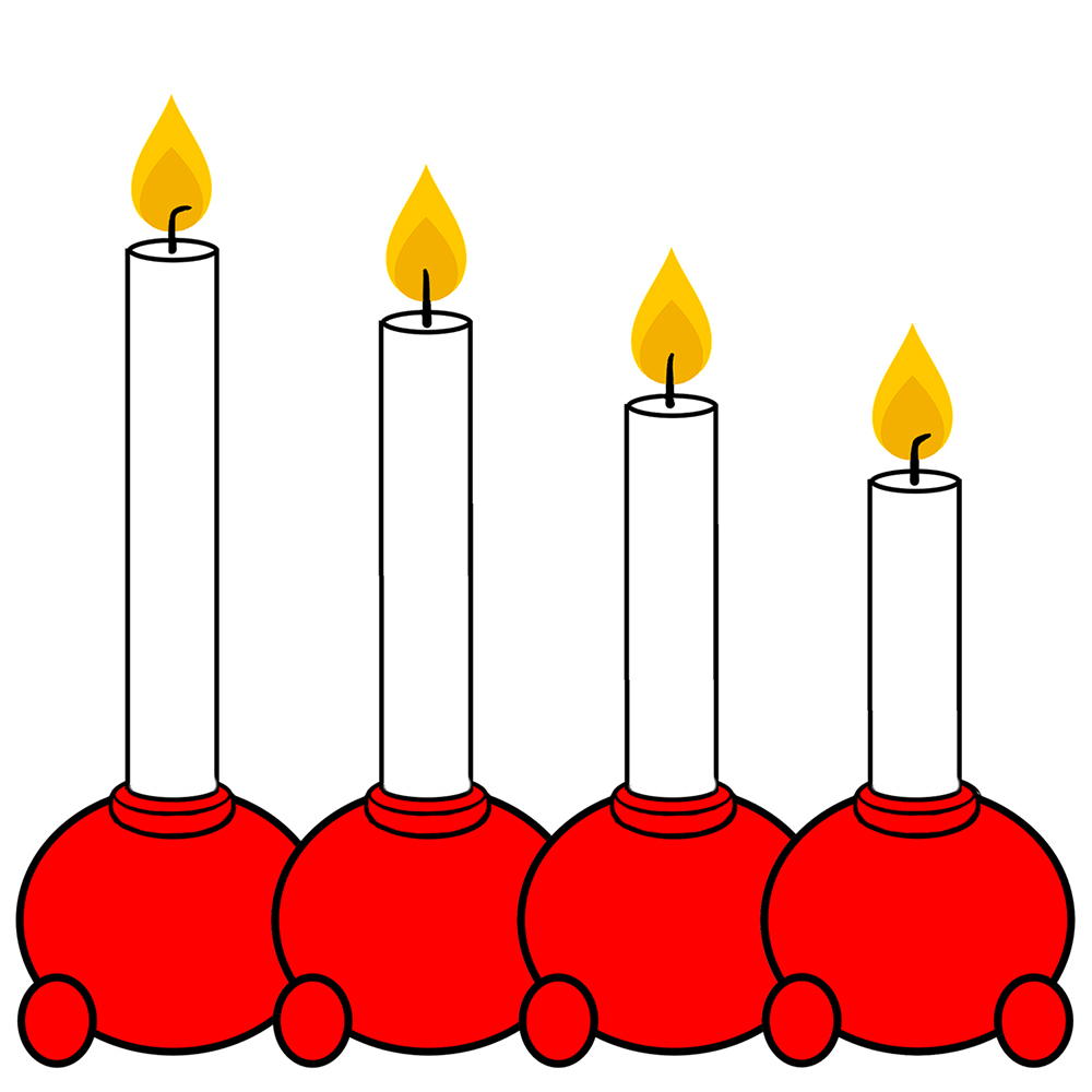 adventtikynttilät